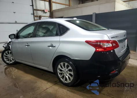 2019 Nissan Sentra S из США, поврежденный, VIN 3N1AB7APXKY360147